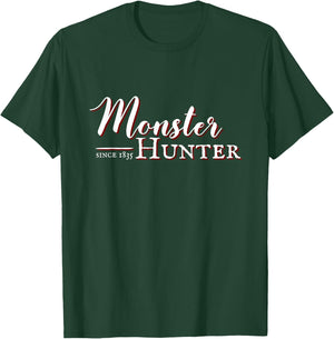 Funny Casual Monster Hunter Halloween T-Shirt - T-Shirt | Forest