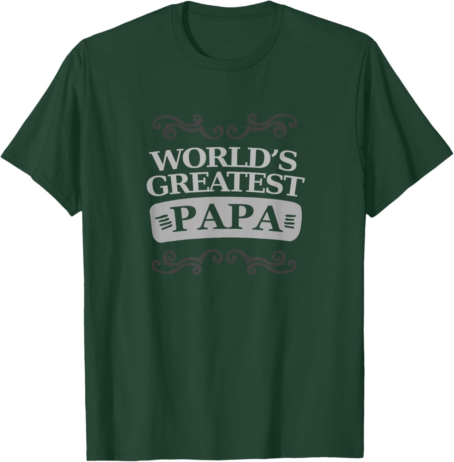 World's Greatest Papa Shirt T-Shirt - T-Shirt | Forest