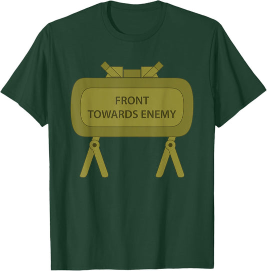 Front Toward Enemy Military T Shirt T-Shirt - T-Shirt | Forest