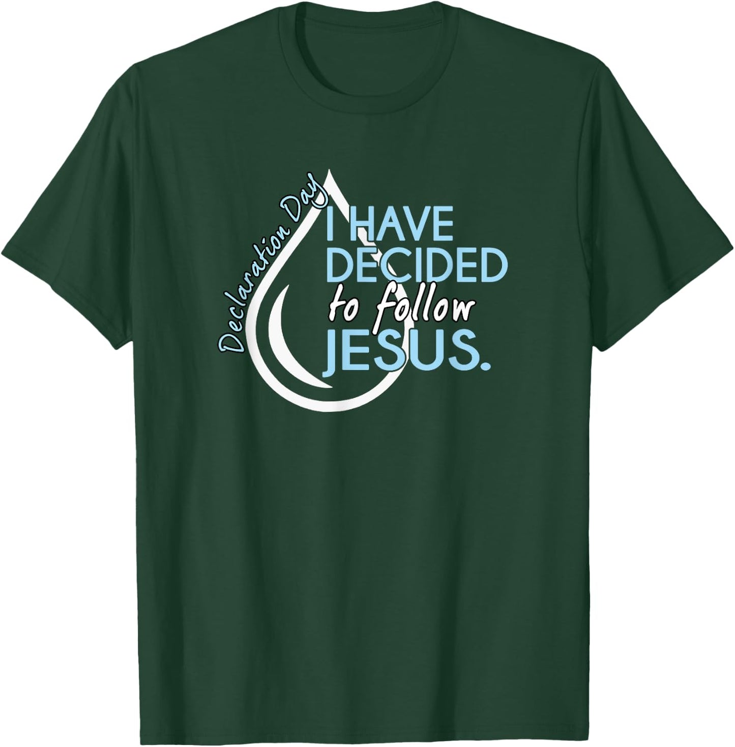 Christian Baptism Shirt T-Shirt - T-Shirt | Forest