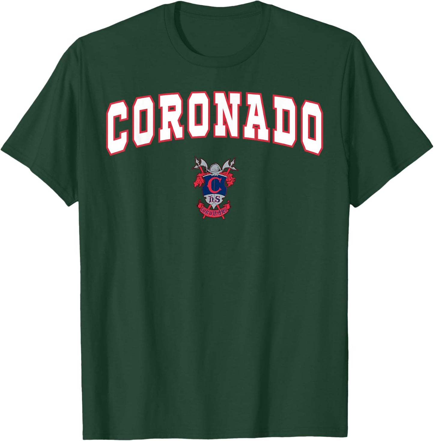 Coronado High School Dons C2 T-Shirt - T-Shirt | Forest