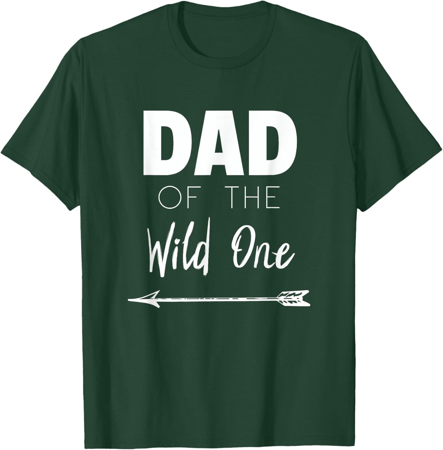 Dad Of The Wild One Father Couples T-Shirt - T-Shirt | Forest