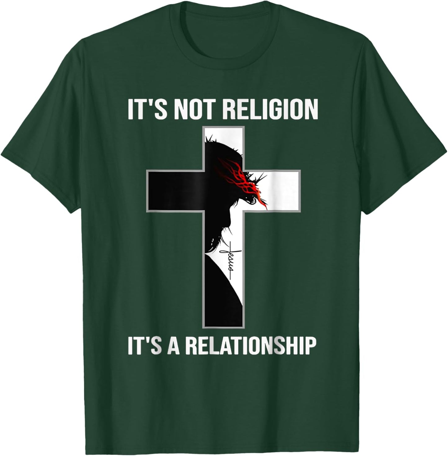 I'ts Not A Religion, It's A Personal Relationship T-Shirt - T-Shirt | Forest