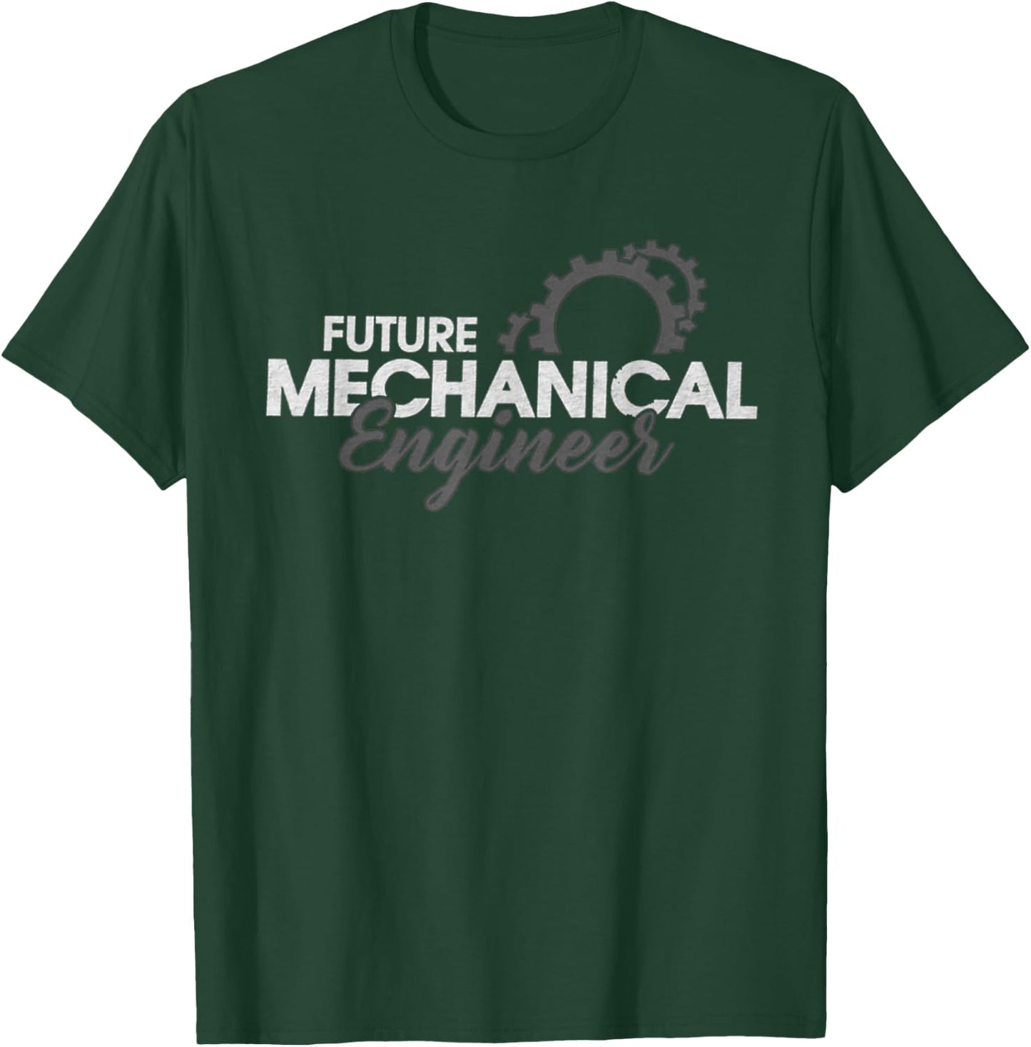 Vintage Future Engineering - Mechanical Engineering T-Shirt - T-Shirt | Forest