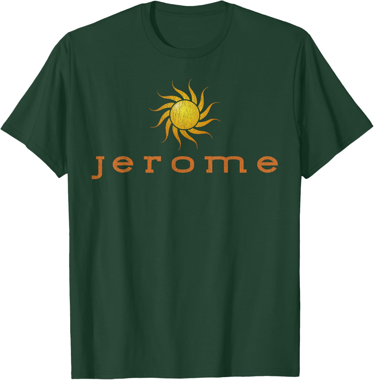 Vintage Jerome Arizona Sunshine Distressed Women Kids T-Shirt - T-Shirt | Forest