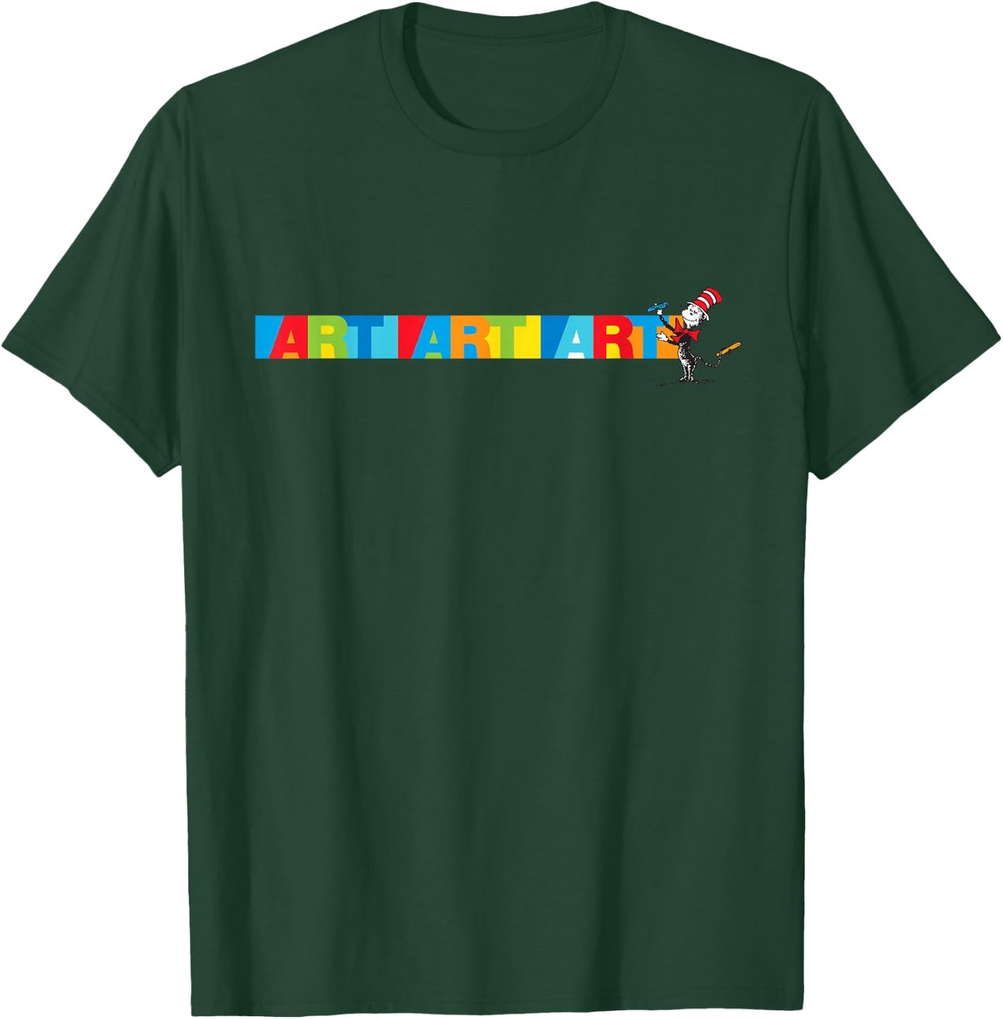 Dr. Seuss Art Art T-Shirt - T-Shirt | Forest