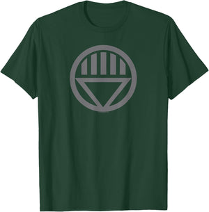 Green Lantern Grey Emblem T Shirt T-Shirt - T-Shirt | Forest