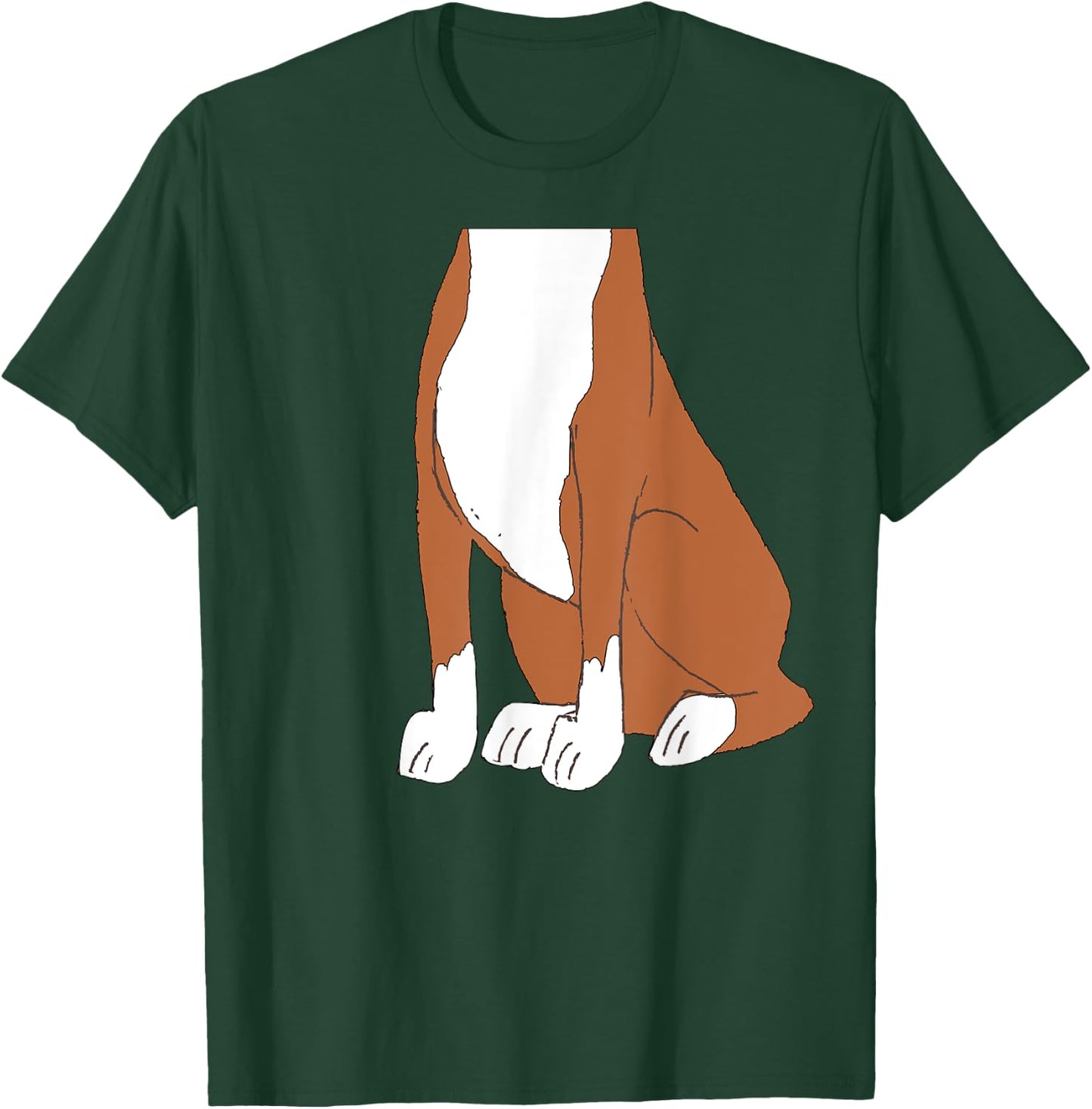 Halloween Boxer Dog Breed Body Costume Shirts for Kids T-Shirt - T-Shirt | Forest