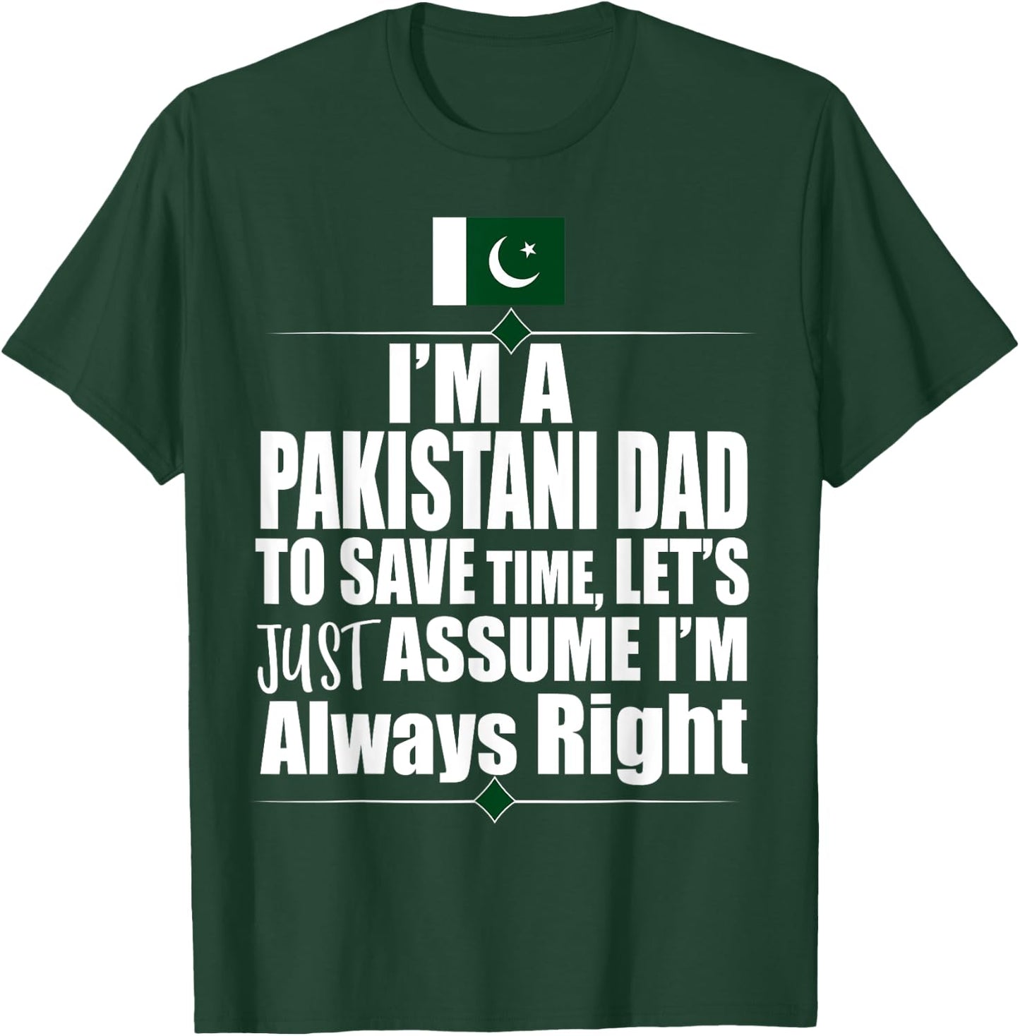 Storecastle: I'm A Pakistani Dad Father's Gift T-Shirt - T-Shirt | Forest