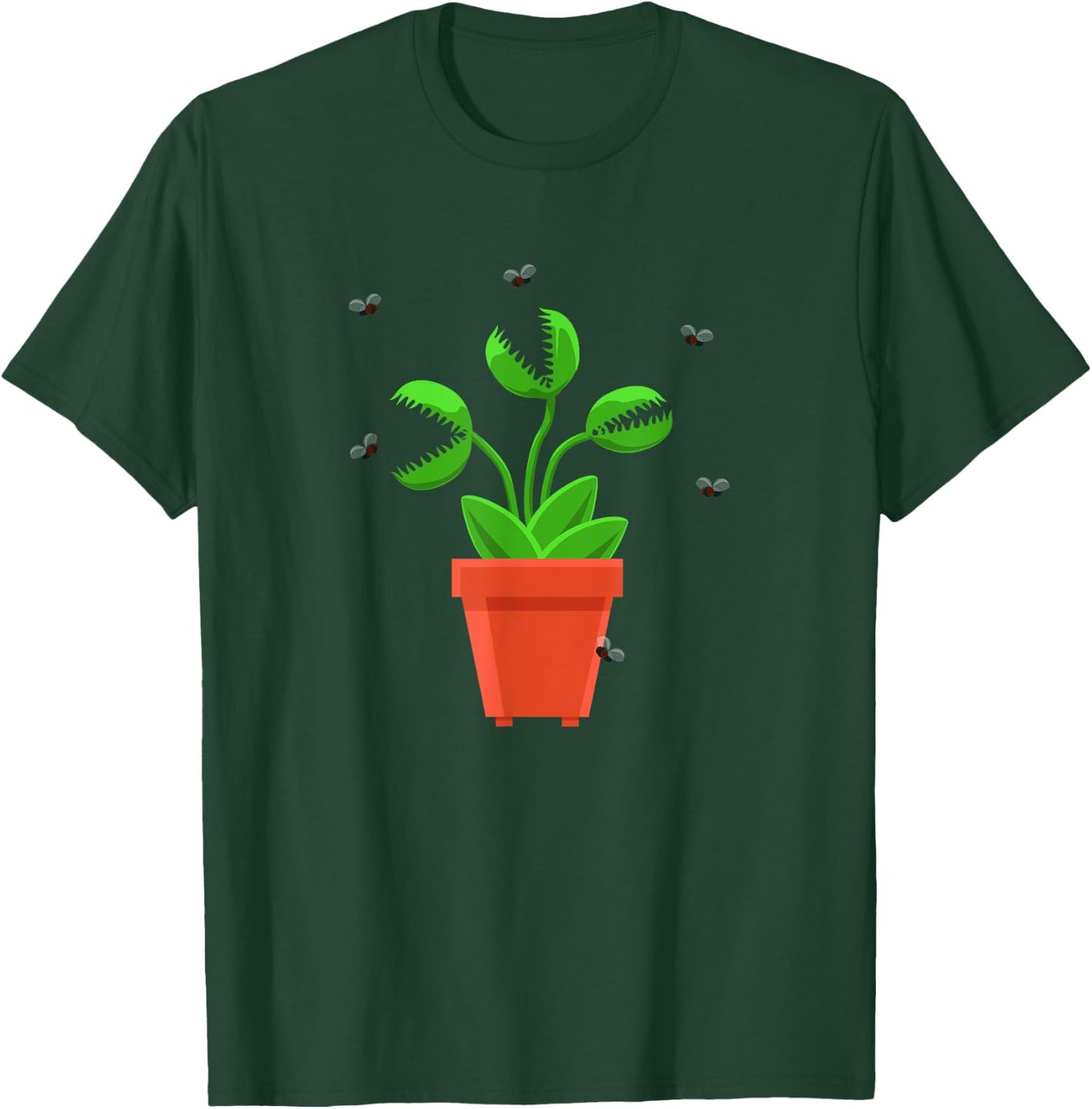 Halloween Venus Fly Trap Flytrap Blue T-Shirt - T-Shirt | Forest