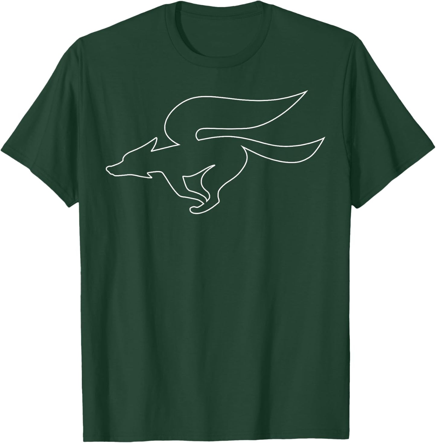 Star Fox Simple Outline Logo Graphic T-Shirt - T-Shirt | Forest