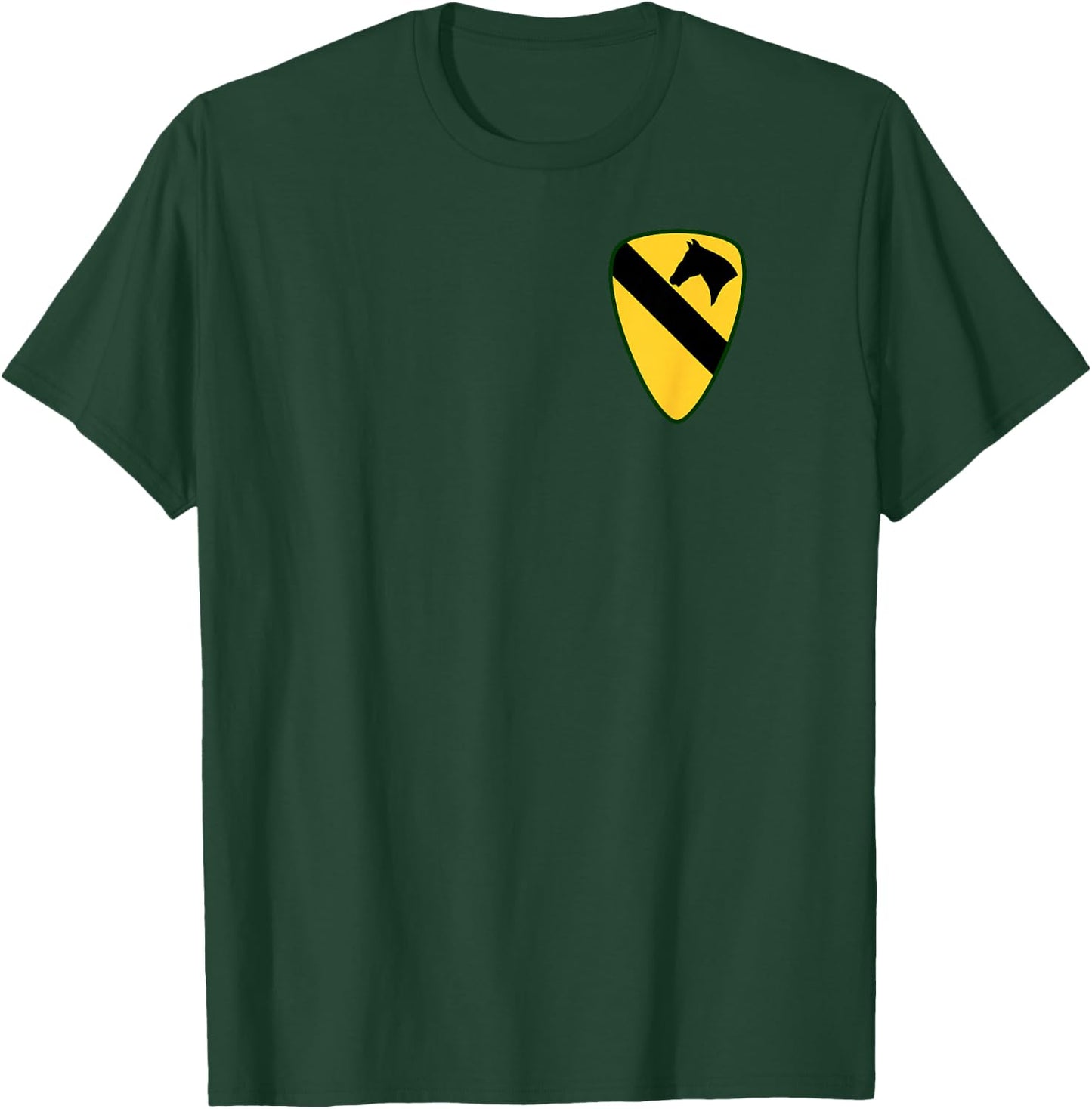 1st Cavalry Division Shirt - 1st CAV Shirt - 1.0x T-Shirt - T-Shirt | Forest