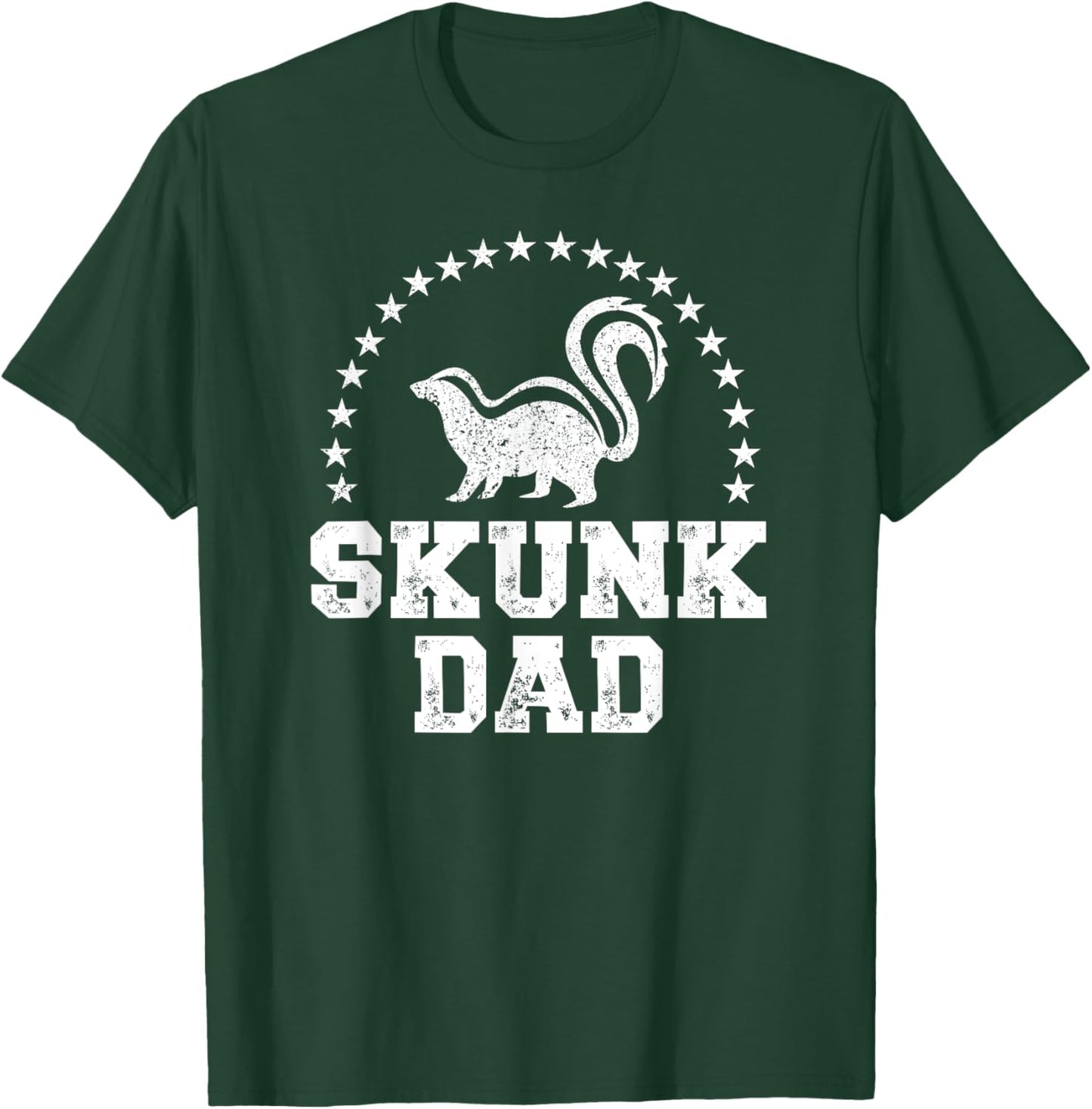 Skunk Dad Skunk Lover Skunk Boy Skunks T-Shirt - T-Shirt | Forest