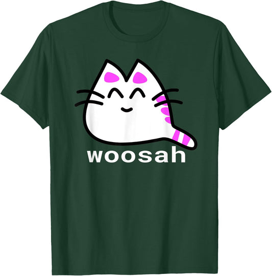 Woosah Calm Yoga Exhale Shirt T-Shirt - T-Shirt | Forest