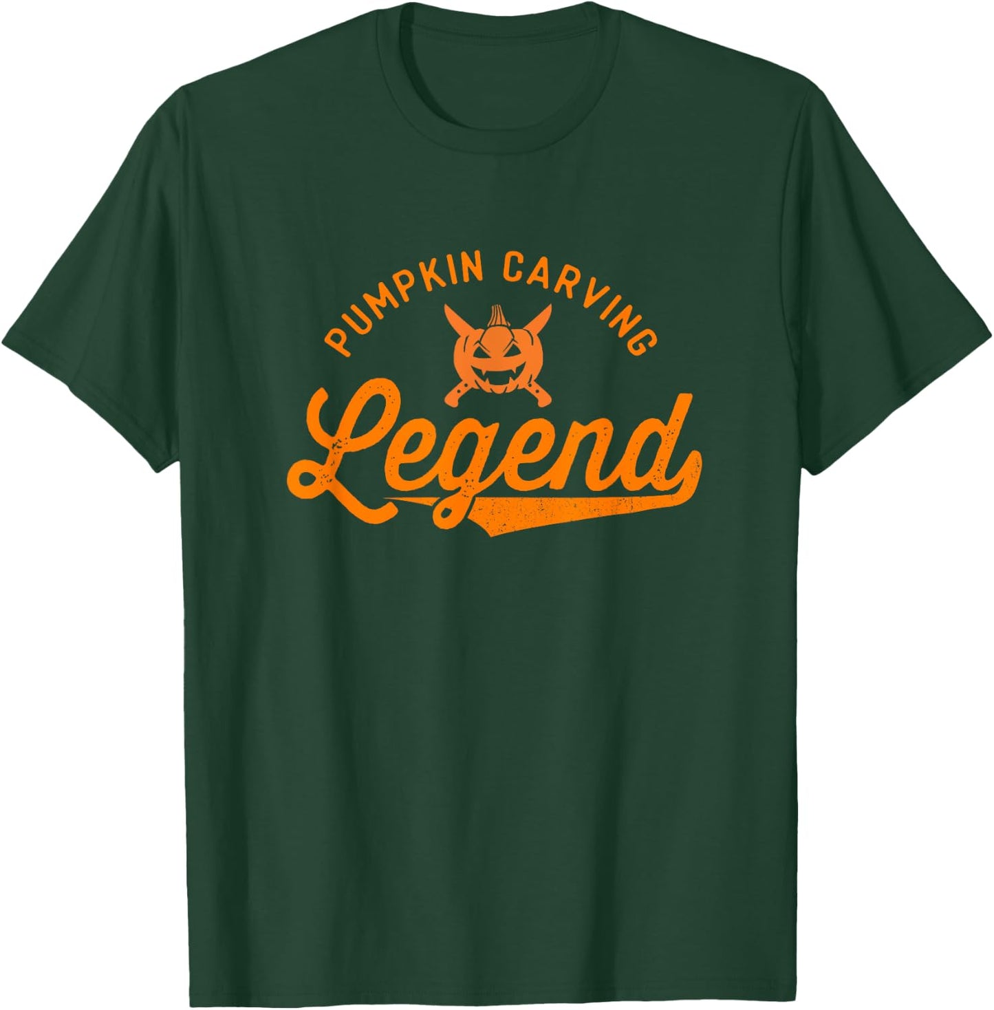 Funny Adult Jack O Lantern Pumpkin Carving Legend Halloween T-Shirt - T-Shirt | Forest