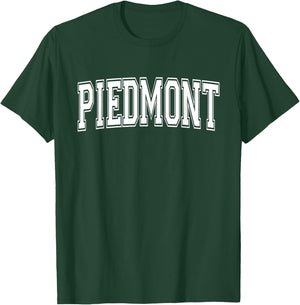 PIEDMONT CA CALIFORNIA USA Vintage Sports Varsity Style T-Shirt - T-Shirt | Forest