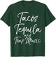 Tacos Tequila and Trap Music Shirt Funny Rap Alcohol Mexican T-Shirt - T-Shirt | Forest