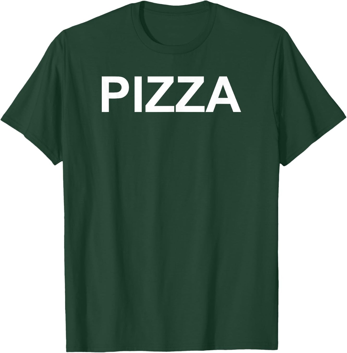 Pizza Text - Costume Gift T-Shirt - T-Shirt | Forest