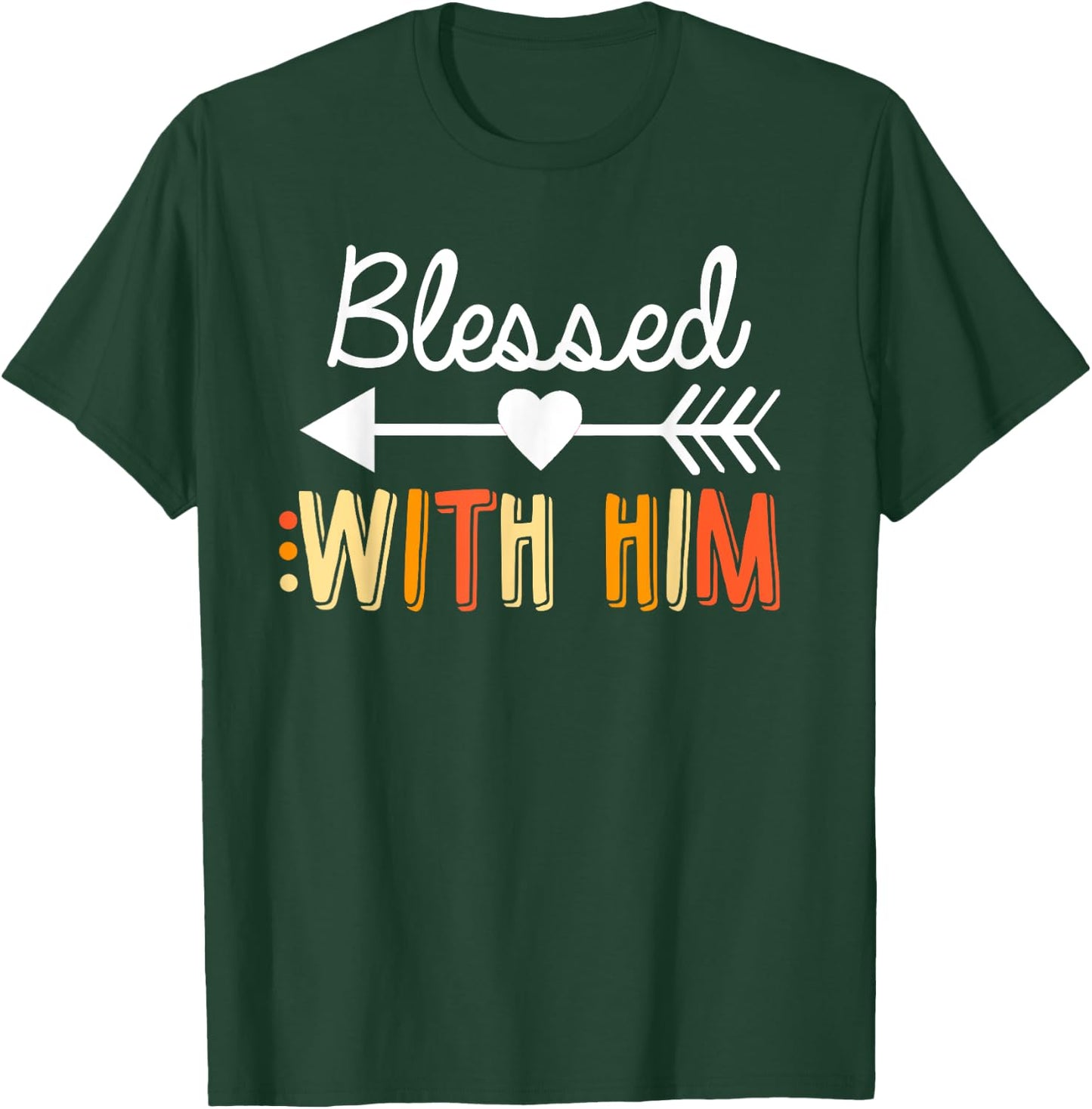 Matching Thanksgiving Couples Pair Funny Outfit T-Shirt - T-Shirt | Forest