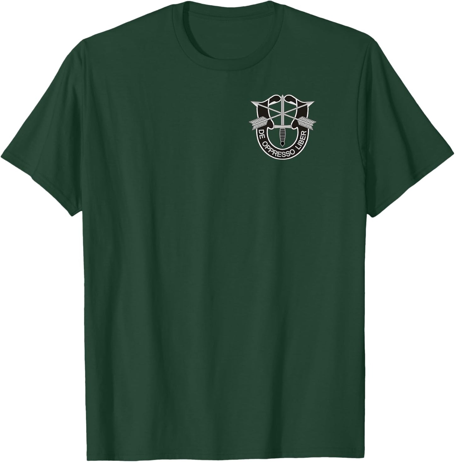 US Special Forces Shirt - De Oppresso Liber Classic T-Shirt - T-Shirt | Forest