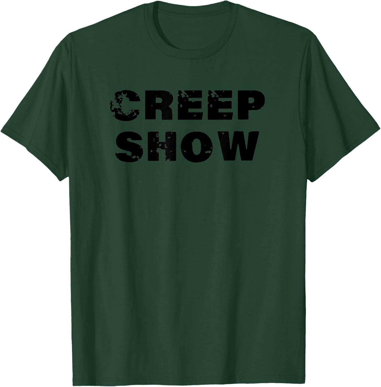 Creep Show Creepshow - Men's Black Short Sleeve Halloween - Small T-Shirt - T-Shirt | Forest