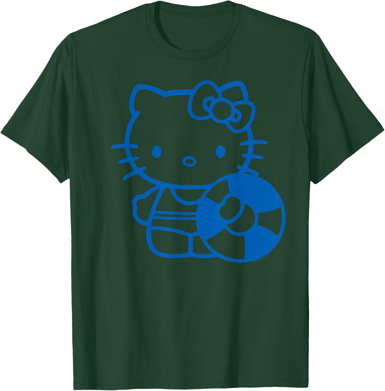 Hello Kitty Blue Summer Swim T-Shirt - T-Shirt | Forest