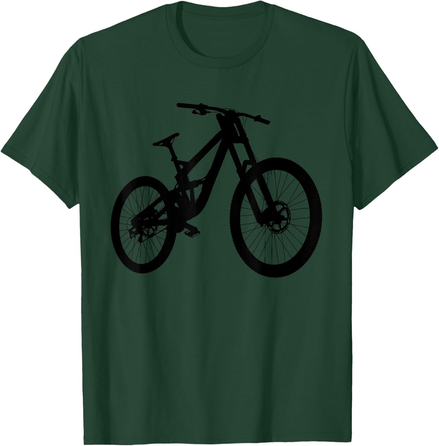 Downhill MTB Shirt - DH Freeride Mountain Bike T Shirts T-Shirt - T-Shirt | Forest