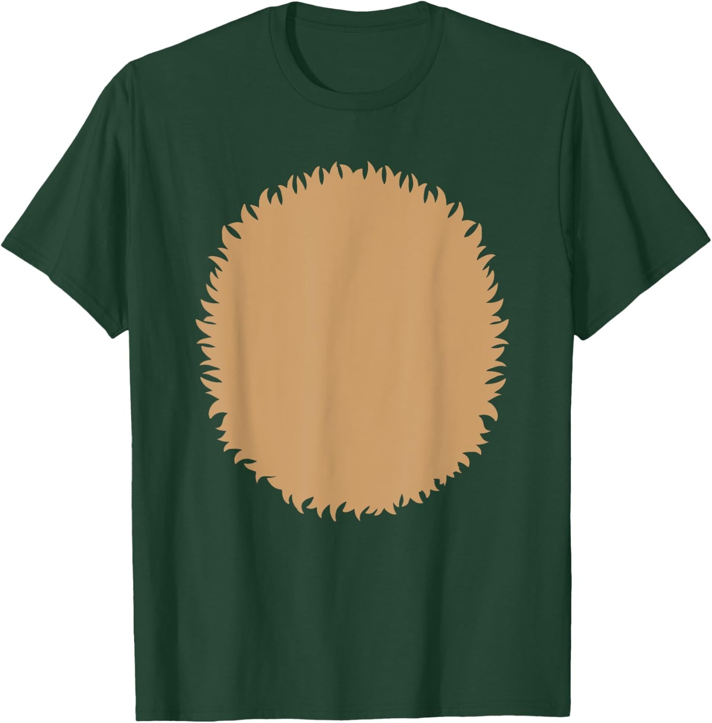 Reindeer Christmas Deer Belly Animal Fur Halloween Costume T-Shirt - T-Shirt | Forest