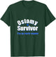 Ostomy Survivor Funny | I'm No Party Pooper Stoma Bag T-Shirt - T-Shirt | Forest