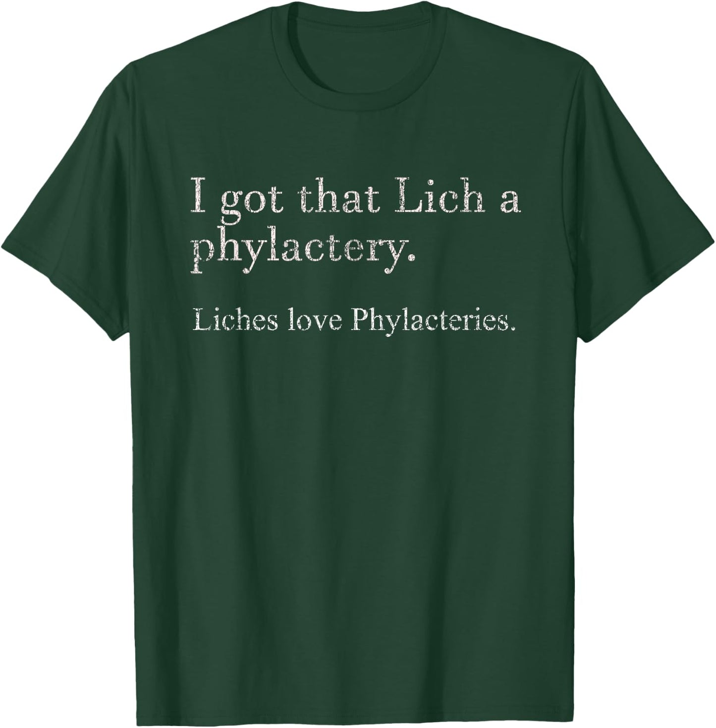 Lich Shirt T-Shirt - T-Shirt | Forest