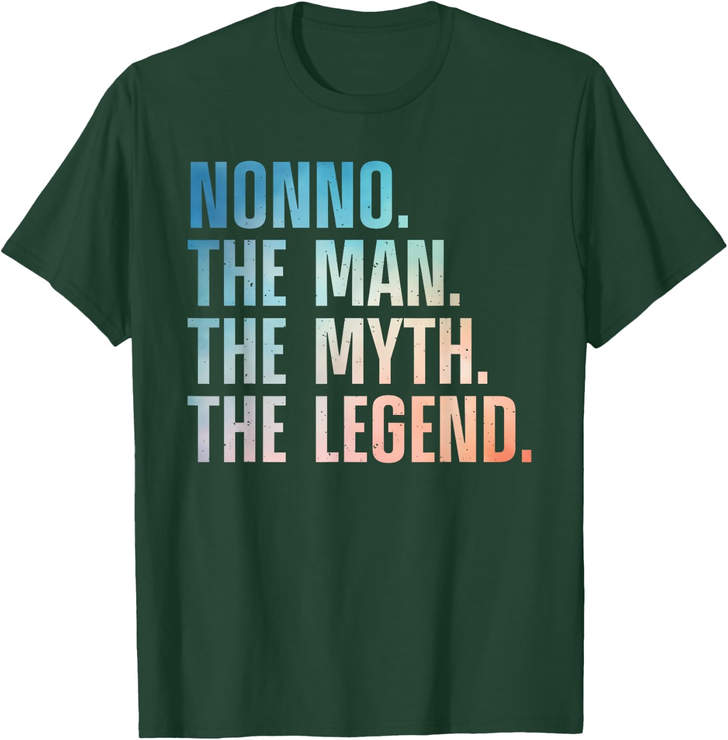 Nonno Design For Grandpa Grandfather From Grandkids Nonno T-Shirt - T-Shirt | Forest