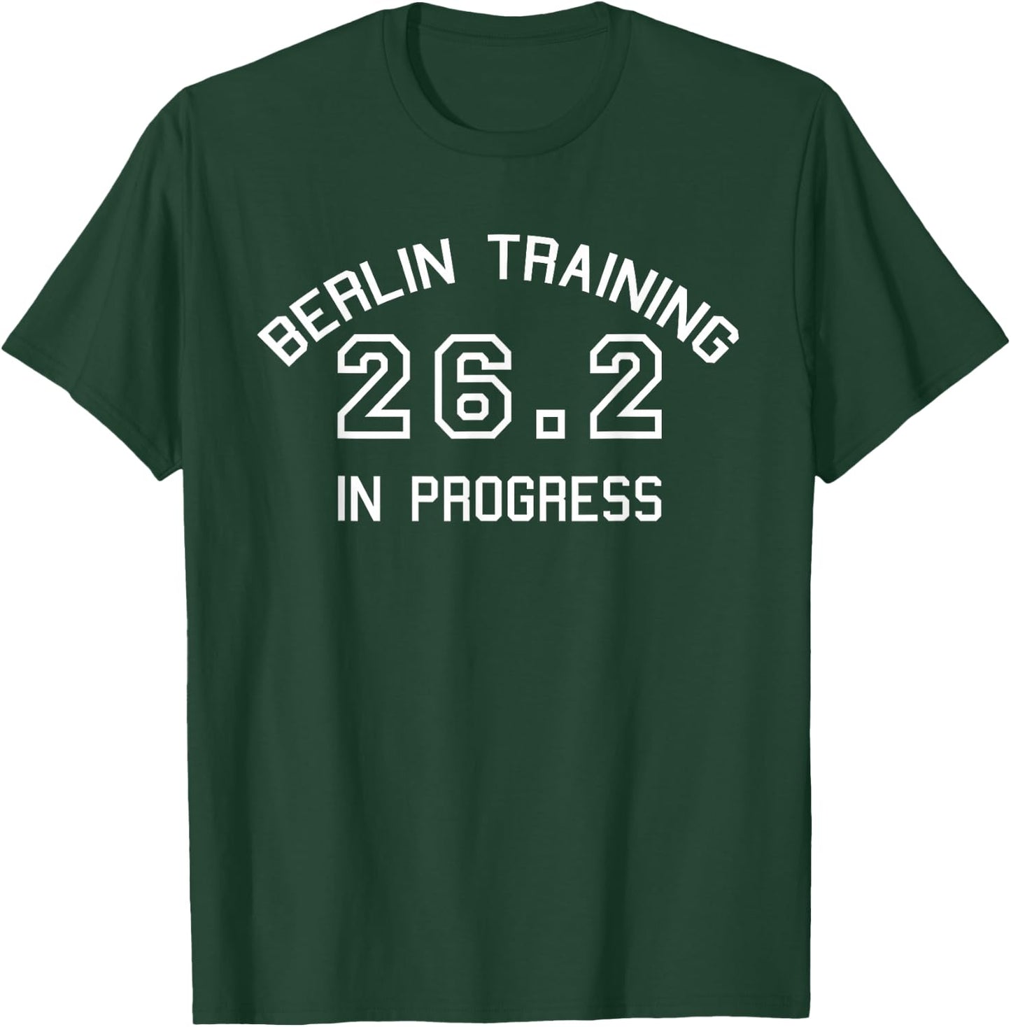 Berlin 26.2 Marathon Training T-Shirt - T-Shirt | Forest
