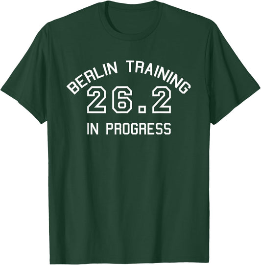 Berlin 26.2 Marathon Training T-Shirt - T-Shirt | Forest