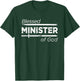 Blessed Minister of God Shirt Christian Gifts Pastor T-Shirt - T-Shirt | Forest