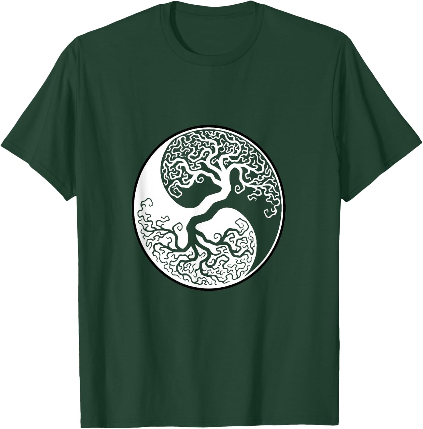 Yin Yang Tree Of Life T-Shirt - T-Shirt | Forest
