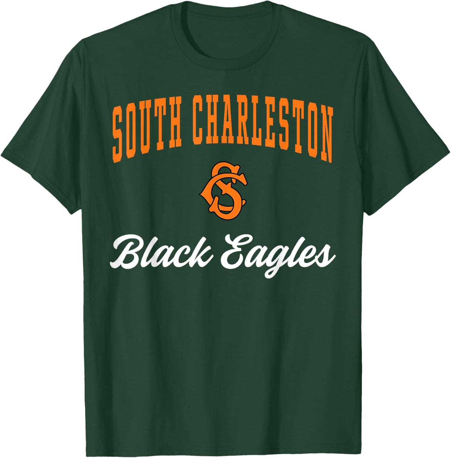 South Charleston High School Black Eagles C3 T-Shirt - T-Shirt | Forest