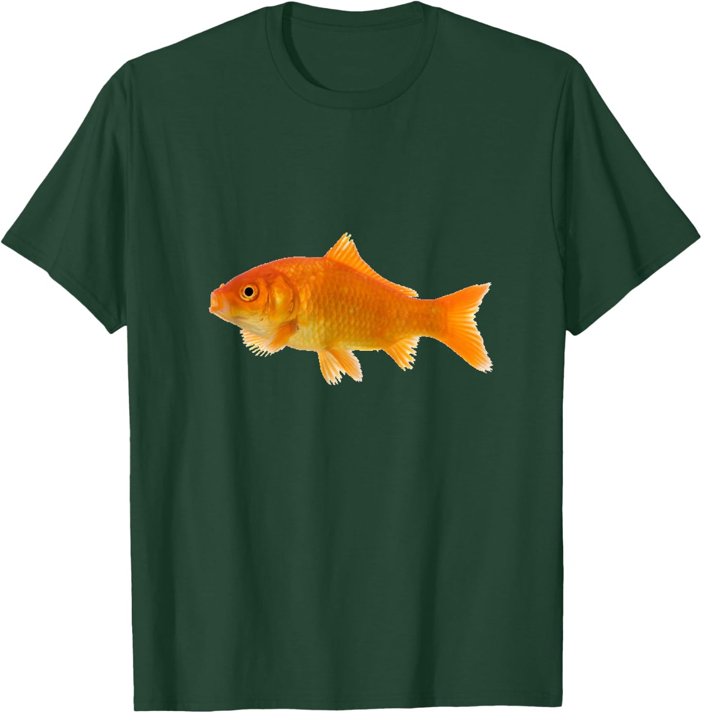 Goldfish Fish Orange Aquarium Fishy T-Shirt - T-Shirt | Forest