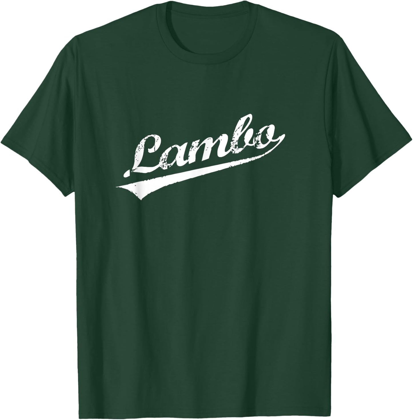 Lambo Distressed Hip Hop Rap Slang T-Shirt - T-Shirt | Forest