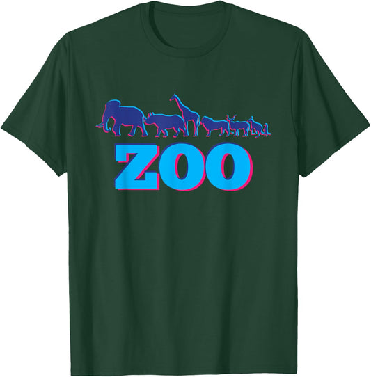 Zoo Wildlife Animals Nature Lovers Funny Gift T-Shirt - T-Shirt | Forest