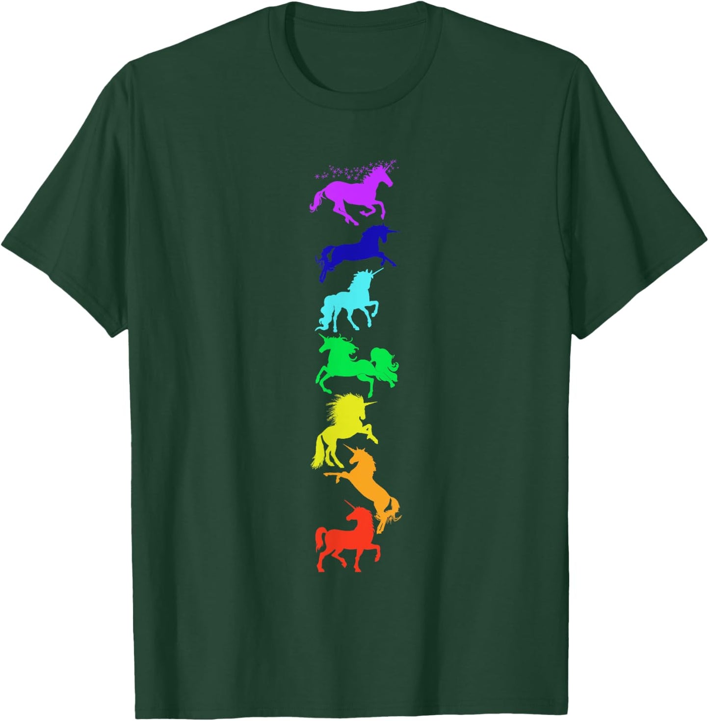 Yoga Chakra Unicorn Shirt T-Shirt - T-Shirt | Forest