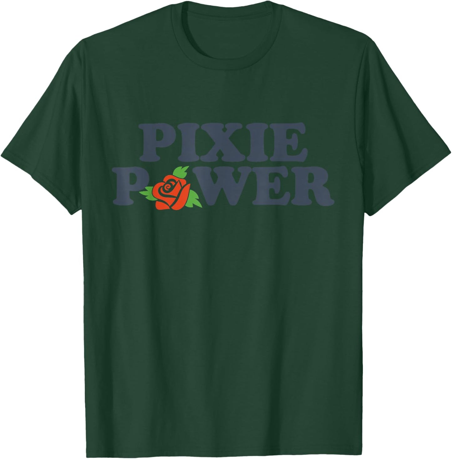 Pixie Power | Pixie Cut | Pixie Haircut T-Shirt - T-Shirt | Forest