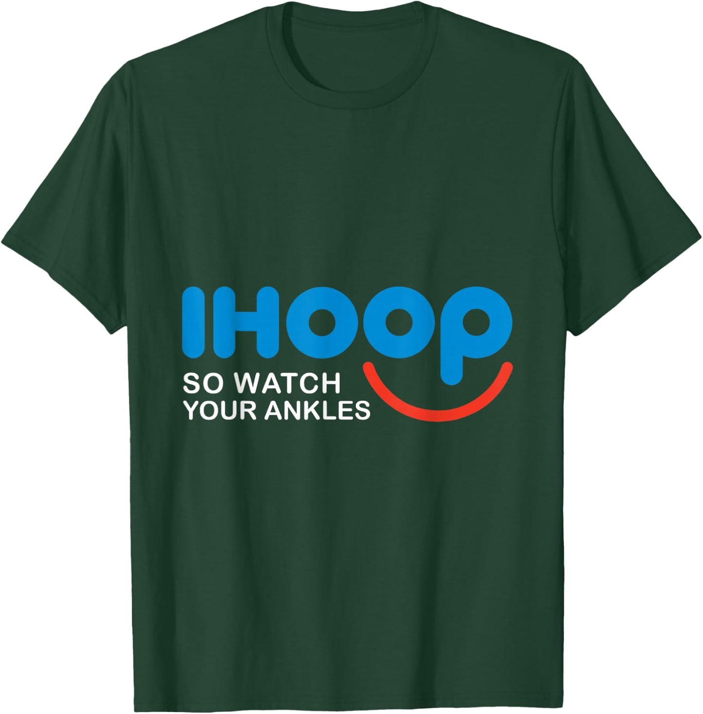 Basketball Shirt Men Women Kids Cool iHoop T-Shirt - T-Shirt | Forest