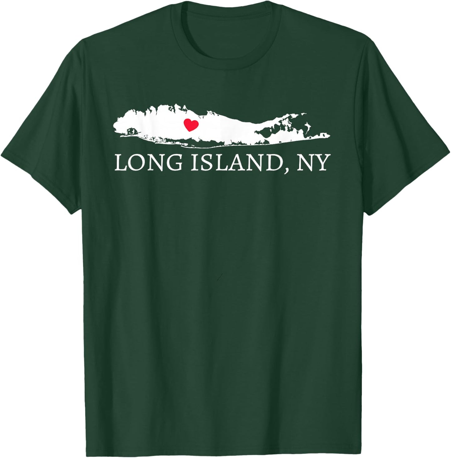 Long Island NY T Shirt Souvenir Gift Shirt T-Shirt - T-Shirt | Forest