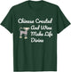 Chinese Crested Wine Divine Drinking Dog Mom Gift T-Shirt - T-Shirt | Forest