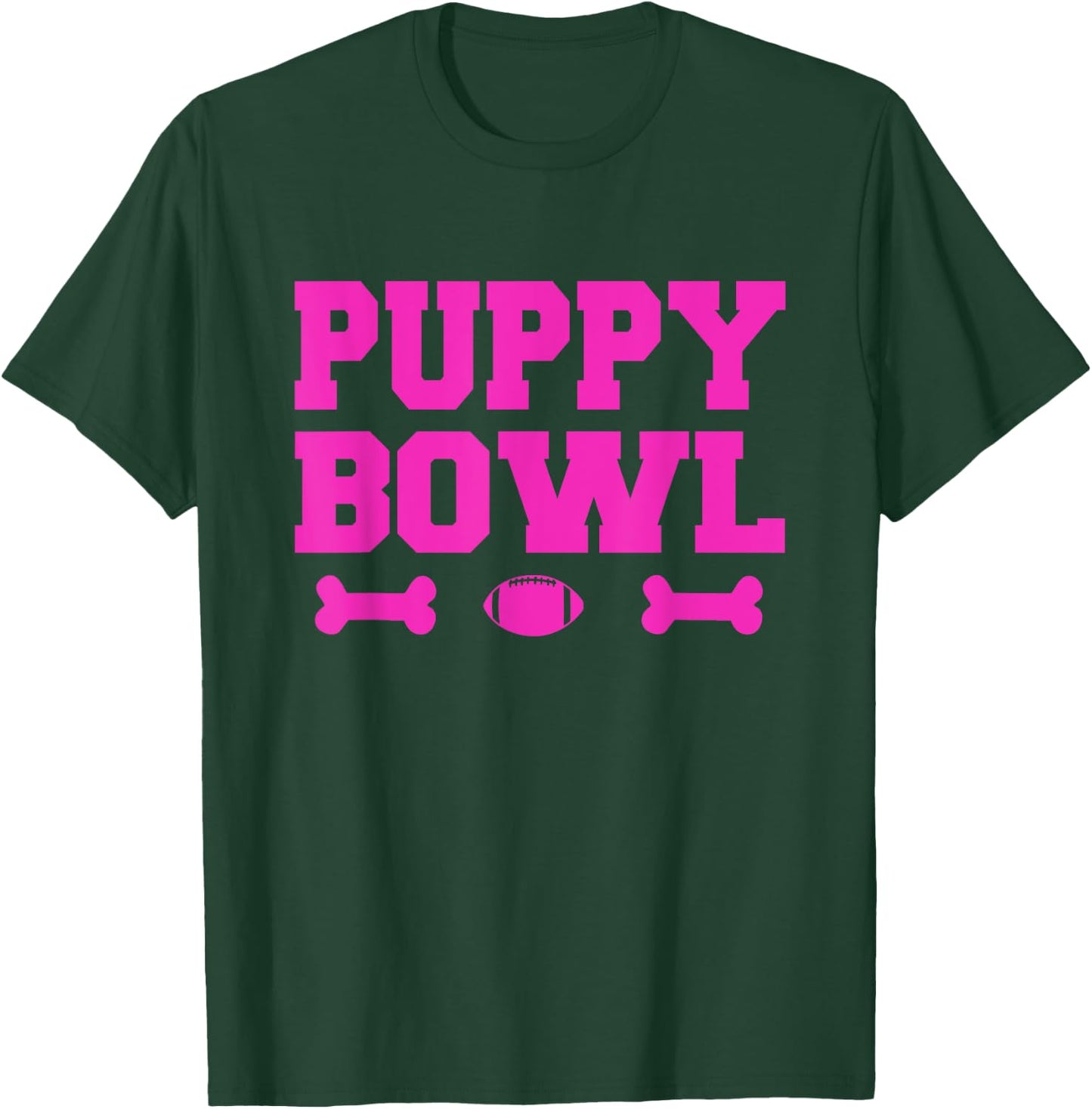 Puppy Bowl Football T Shirt T-Shirt - T-Shirt | Forest