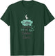 Nurse Gifts Coffee Scrubs and Rubber Gloves T-Shirt - T-Shirt | Forest