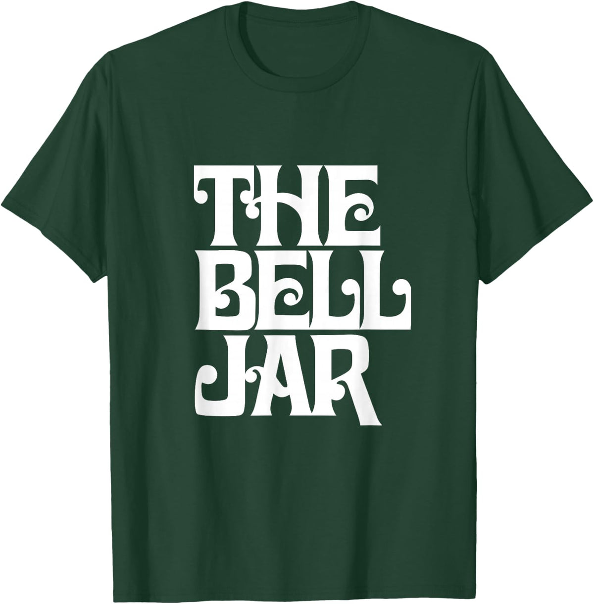 The Bell Jar | Retro Vintage Novel Book Cover Shirt T-Shirt - T-Shirt | Forest