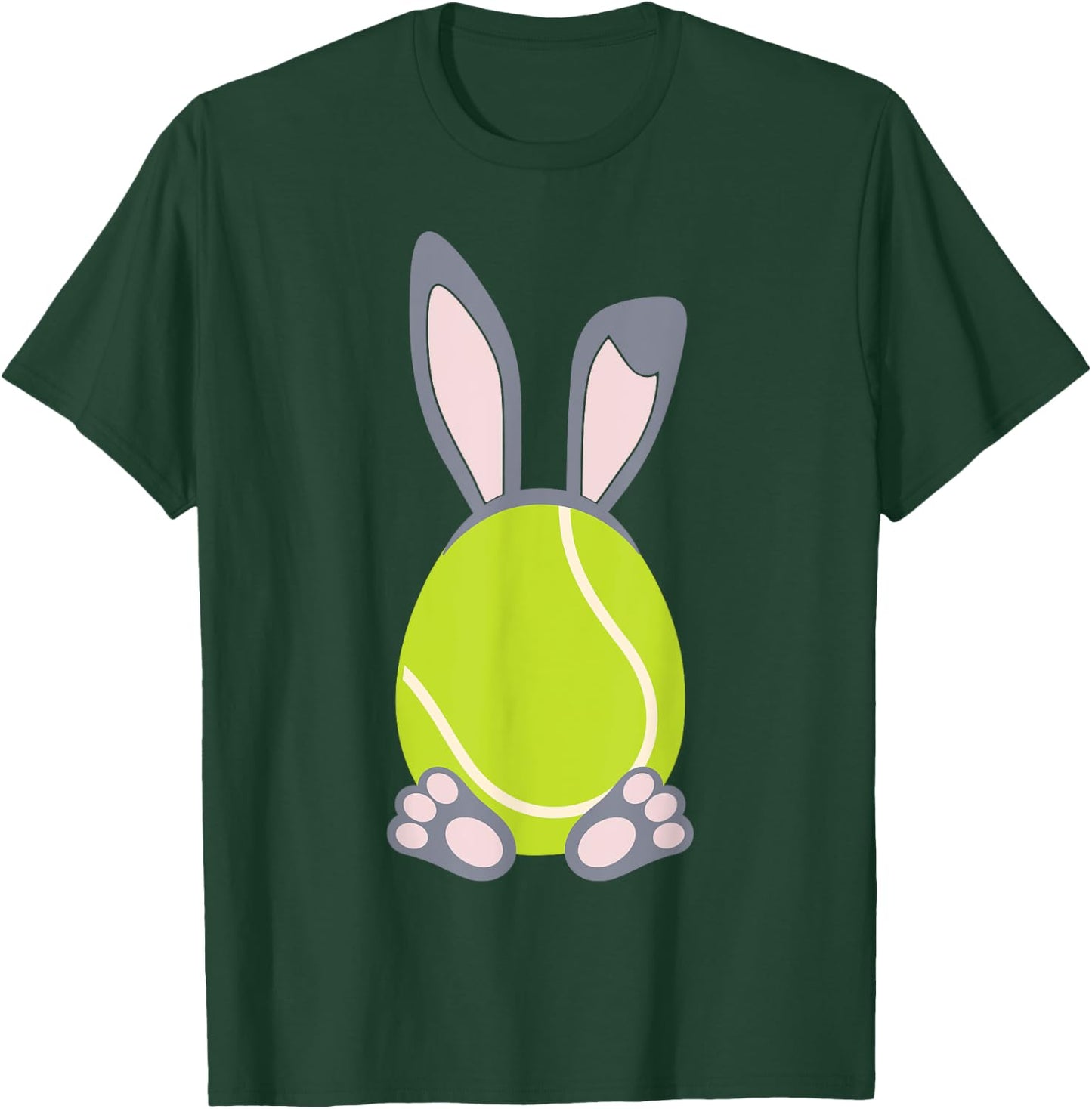 Tennis Easter Egg Rabbit Bunny - Tennis Shirt T-Shirt - T-Shirt | Forest