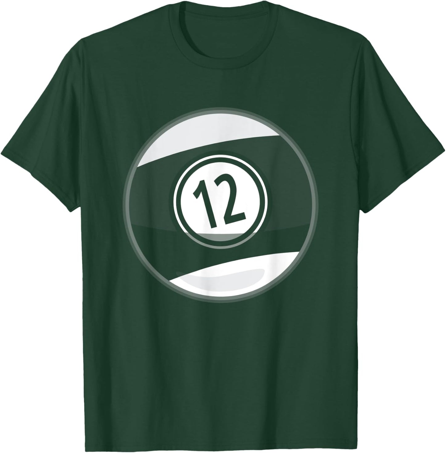Matching Halloween Costume Set Billiard Balls 12 Ball T-Shirt - T-Shirt | Forest