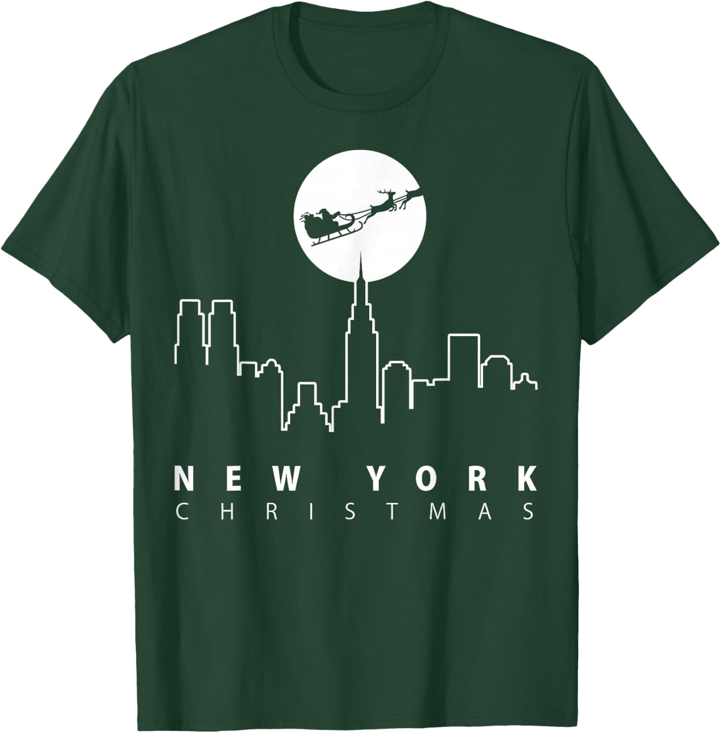 Christmas in New York City T-Shirt - T-Shirt | Forest